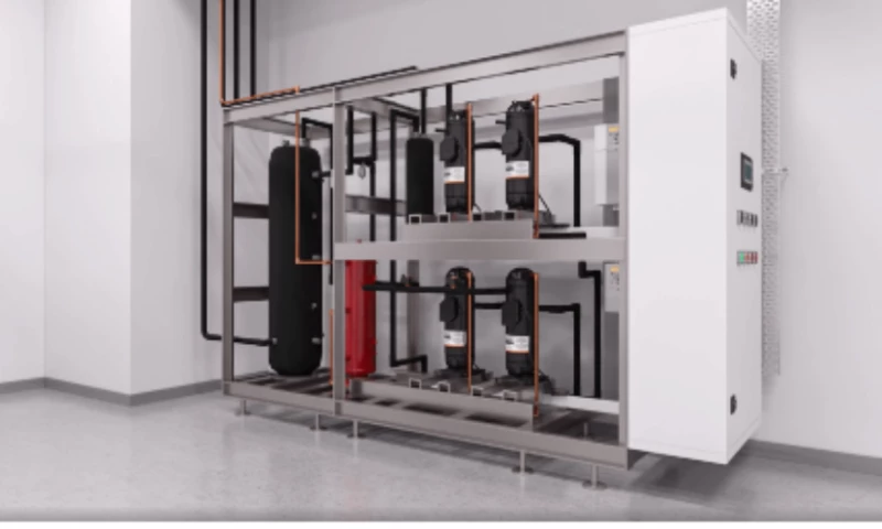 Ufo3D - 3D Modeling and Animation for an Emerson CO2 Booster System