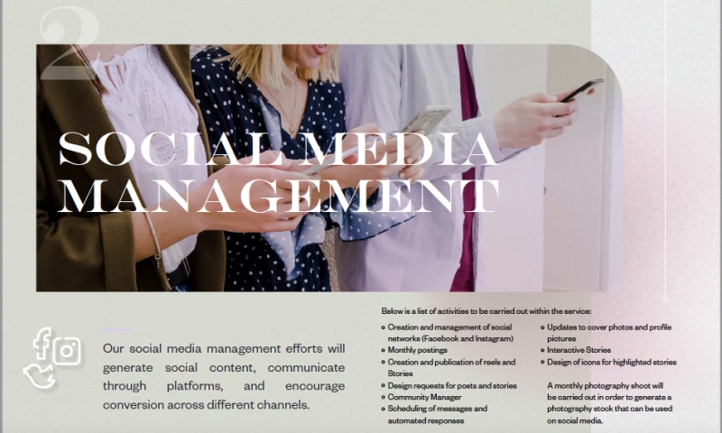 SOCIAL MEDIA MANAGMENT