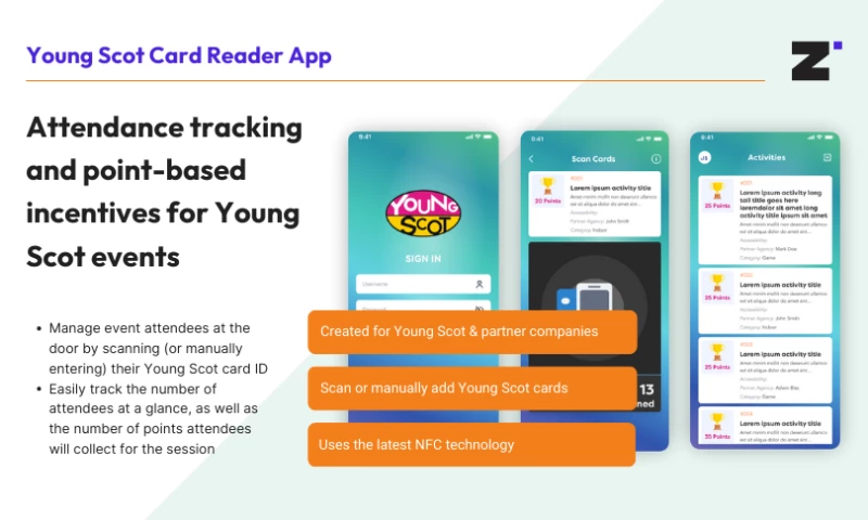 Young Scot Card Reader App