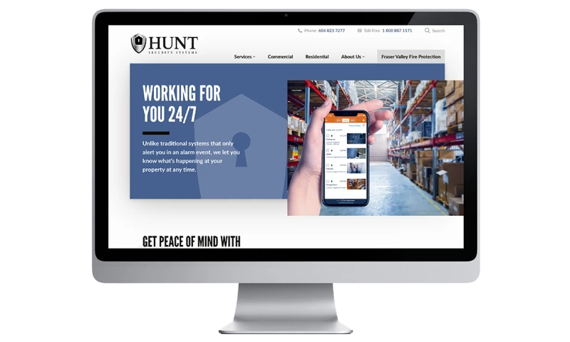 Honeycomb Creative - Hunt Security Systems