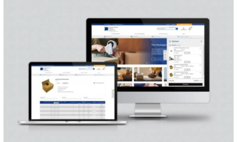 Vizulate. - Packaging First Launch New B2B E-Commerce Website