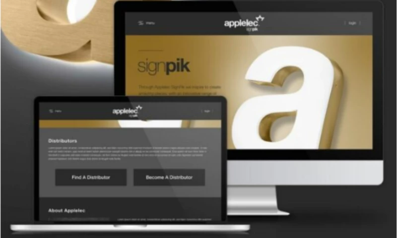 Vizulate. - Custom Website Developed For Bespoke Signage Manufacturer