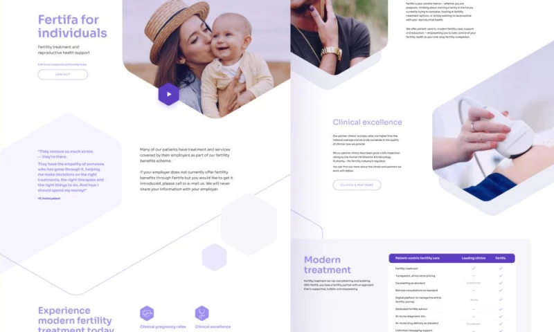 Website Design for Fertifa