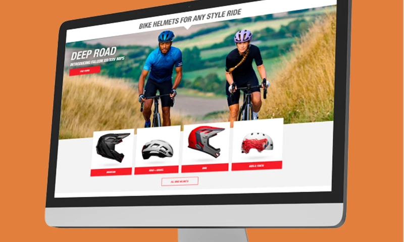 HELMETS MAGENTO WEBSITE DEVELOPMENT