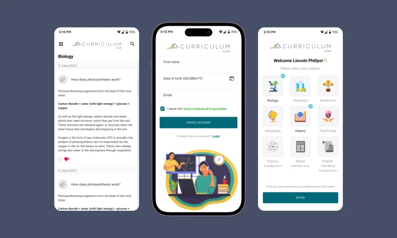 ChatGPT-Based Study Assistant Mobile App