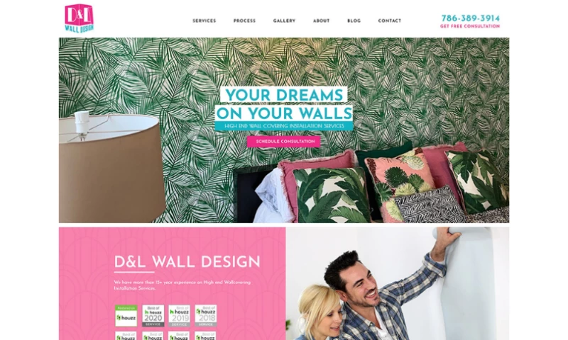 POP Creative - D&L Wall Design