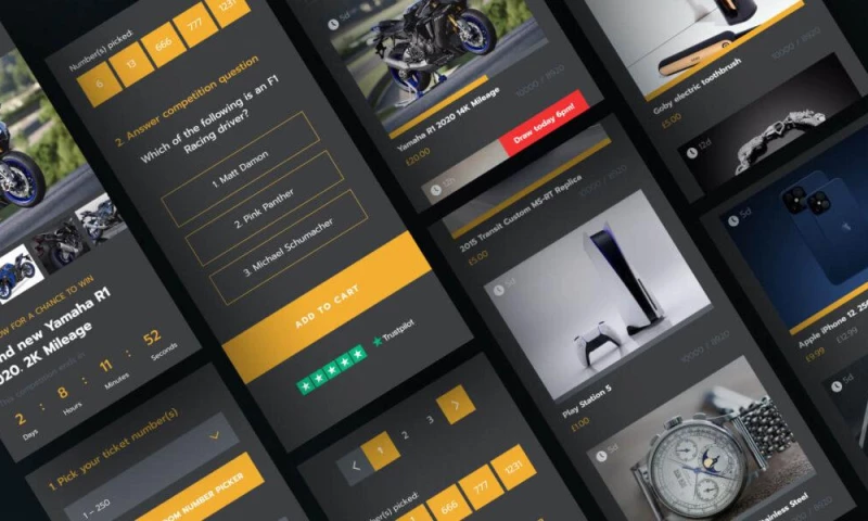 App Development, Web Development, and Web Design for Wild Prizes