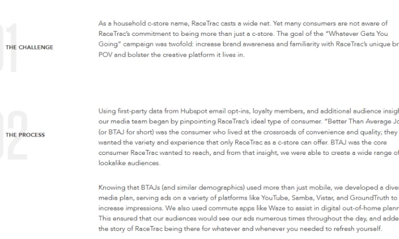 Keeping it fresh with RaceTracs Whatever