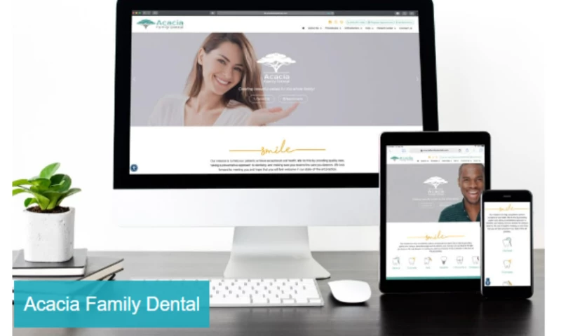 Clue Dental Marketing - Acacia Family Dental Website