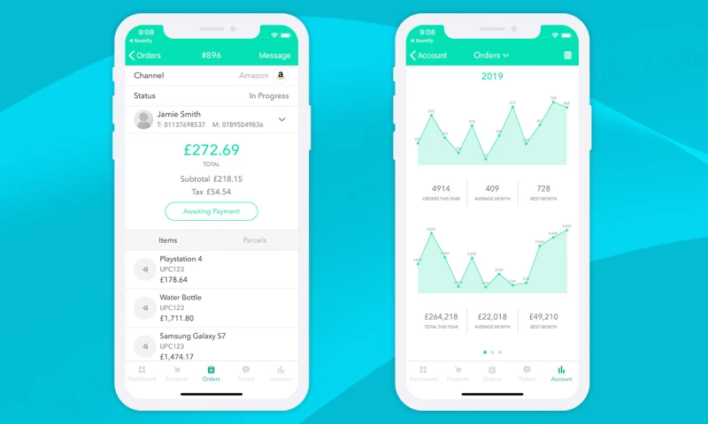 Retail Management Mobile APP for iOS