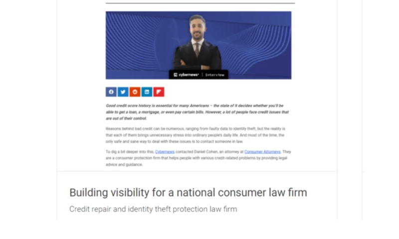 Axia Public Relations - A consumer Law Firm