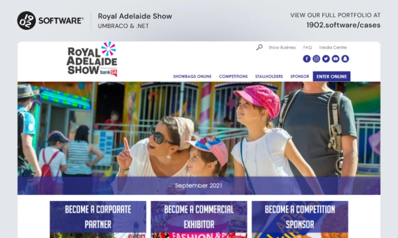 1902 Software - Royal Adelaide Show