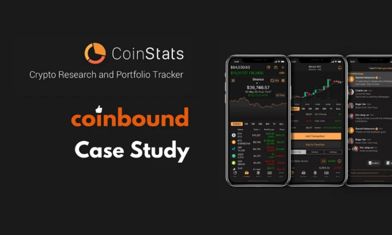 CoinStats boasts several hundred thousand active users per month.