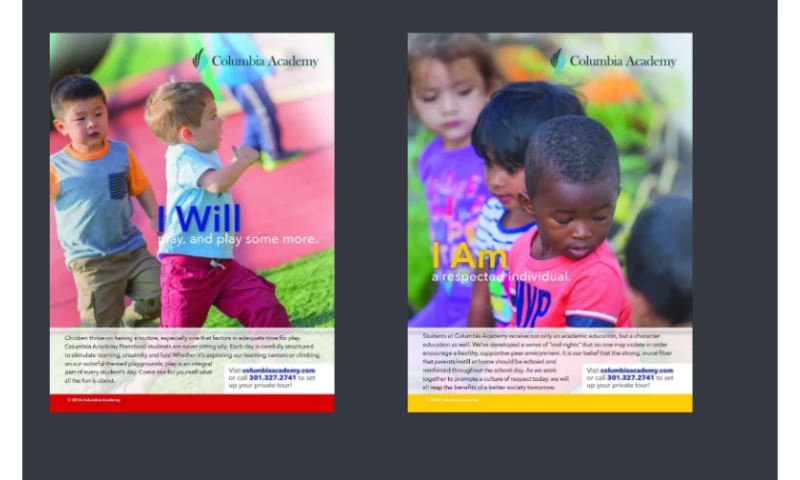 Columbia Academy | Enrollment Ads