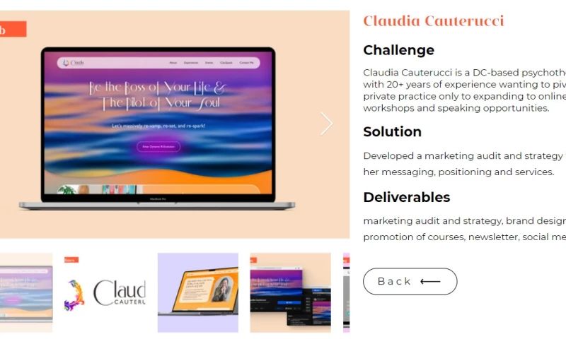 Captiva Branding - Claudia Cauterucci