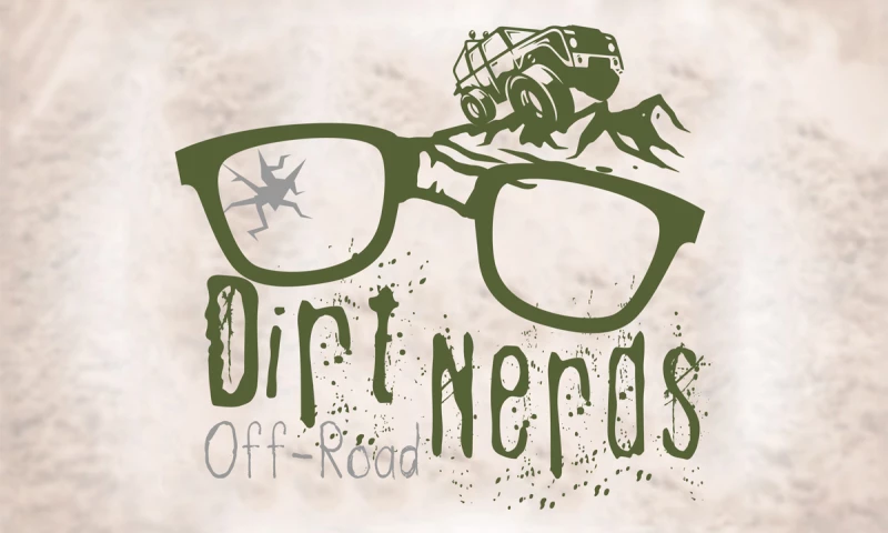 Dirt Nerds Off-Road Logo Design