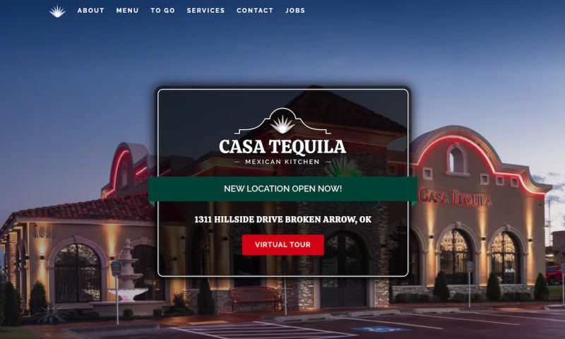 Casa Tequila Website Build