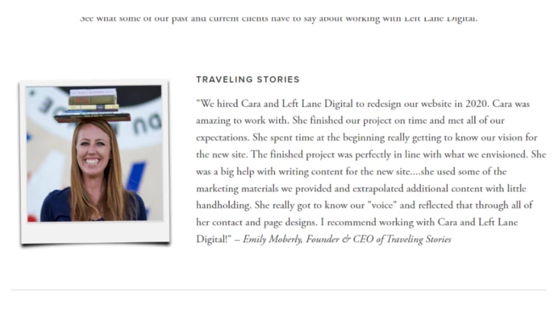 Left Lane Digital - Traveling Stories