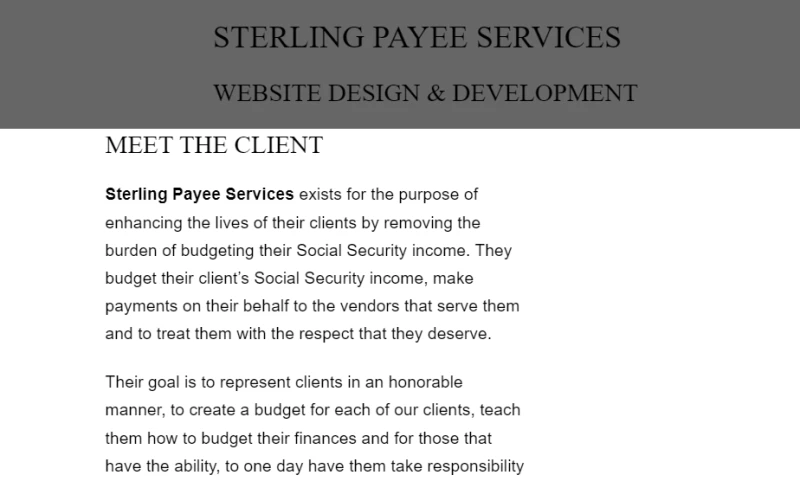 DPi Graphics - Sterling Payee Services