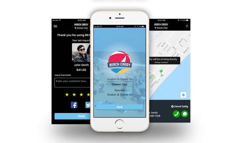 Beach Caddy - World’s First On-Demand App for Beachgoers