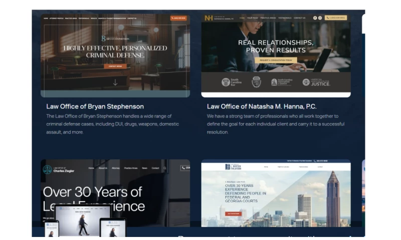 Law Firm Sites - Criminal/DUI