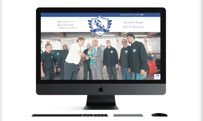 Webshape Design - Edgware Motorcare