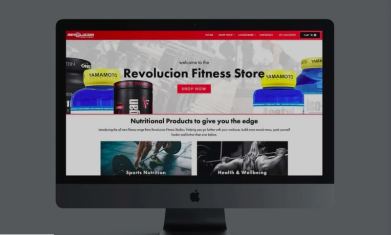 Webshape Design - Revolucion Fitness Store