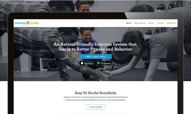 Digicorp Information Systems LLC - EXERCISEBUDDY - AN IPAD BASED VISUAL EXERCISE SYSTEM FOR AUTISM