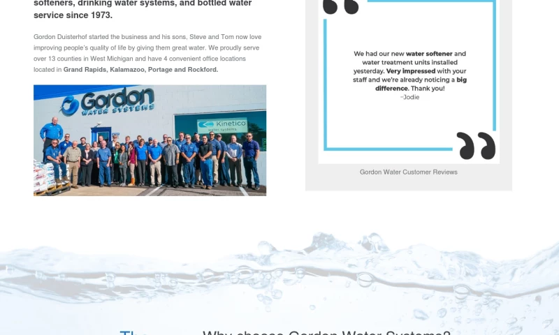 Grand Apps - Gordon Water Systems