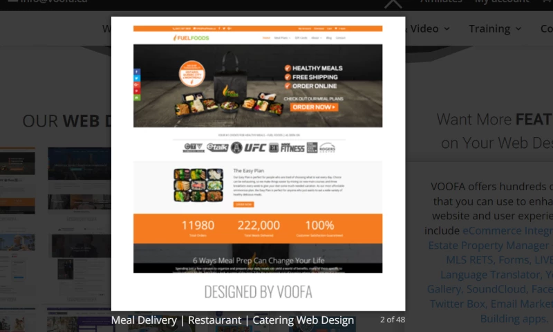 VOOFA - Meal Delivery | Restaurant | Catering