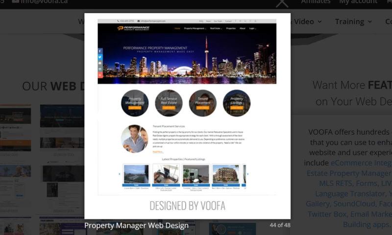 VOOFA - Property Manager