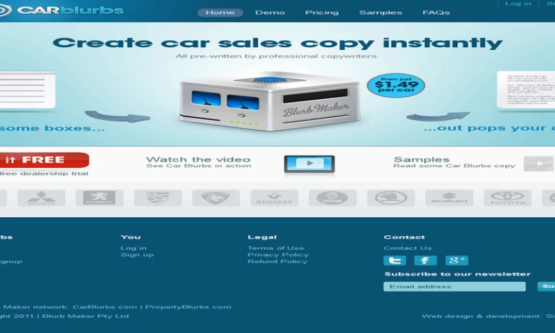 Wordprax - carblurbs