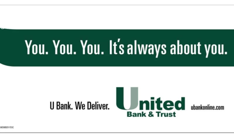 UNITED BANK & TRUST: OUTDOOR