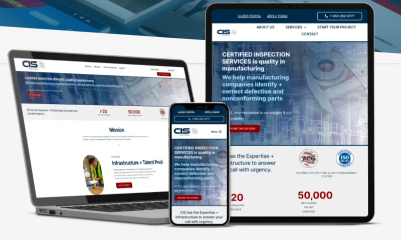 Sharp Guys Web Design - Certified Inspection Services