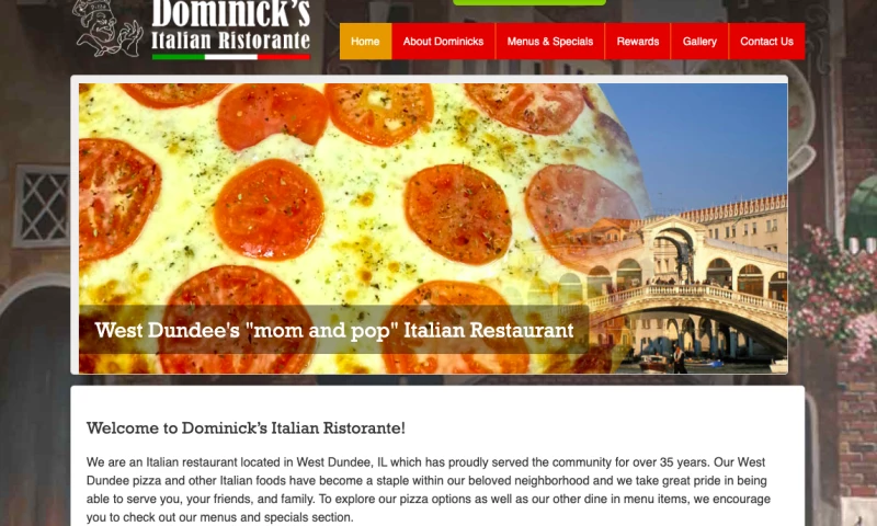 DreamCo Design - Dominicks Pizza