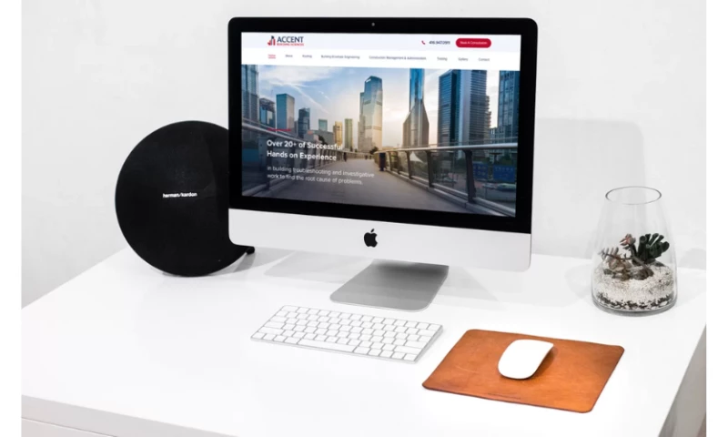 Magenta Web Design - Accent Building