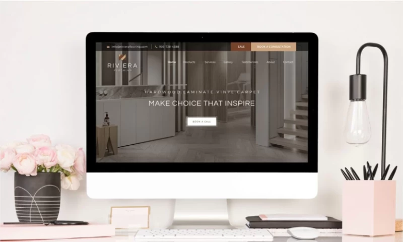 Magenta Web Design - Riviera Flooring