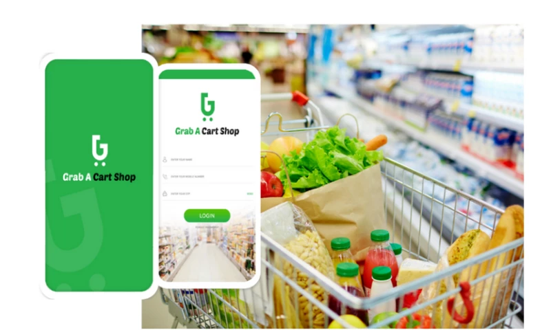 App Development Pros - GrabACartShop - How App Development Pros Successfully mobilized an application for all your essential necessities