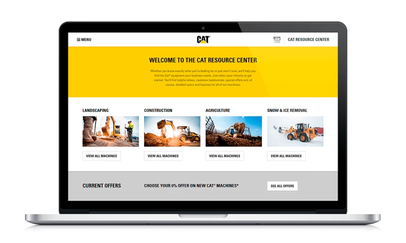 lead generation: online customer resource center