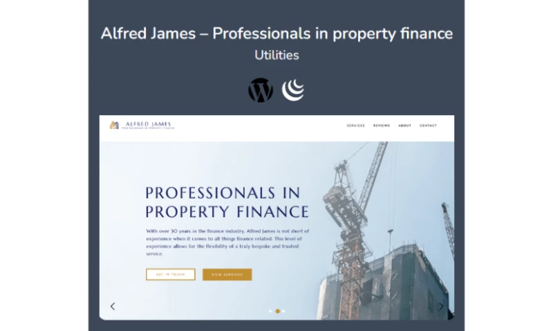 Alfred James Professionals In Property Finance