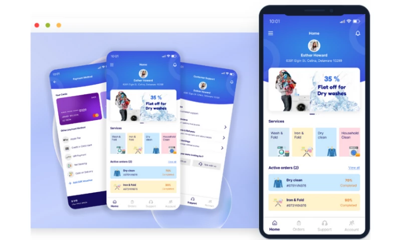 Laundry and Dry Cleaning App