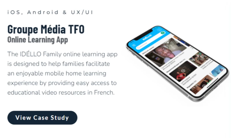 Groupe Média TFO Online Learning App