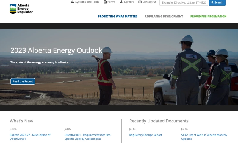 Digital Echidna - Alberta Energy Regulator