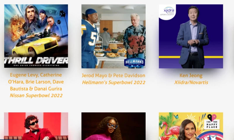 Burns Entertainment - CELEBRITIES