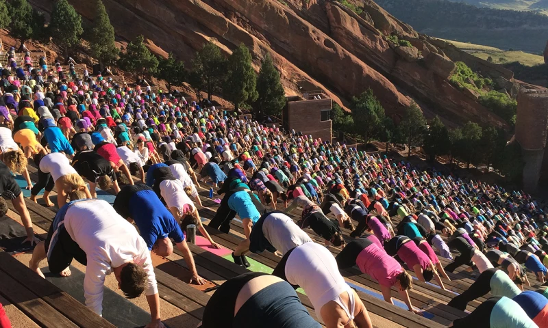 Yoga on the Rocks