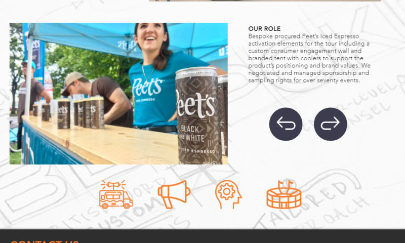 Bespoke Sports & Entertainment - PEET'S COFFEE