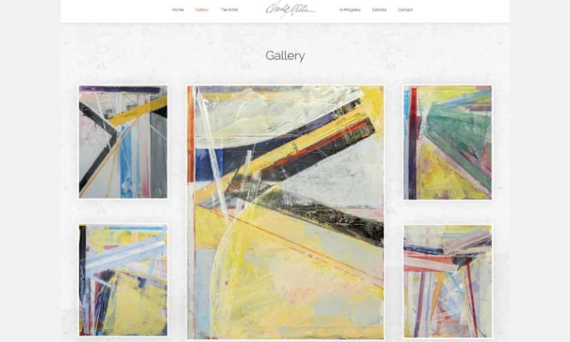 Christina Creative Design - Abstract Painter Gallery Portfolio WordPress Theme