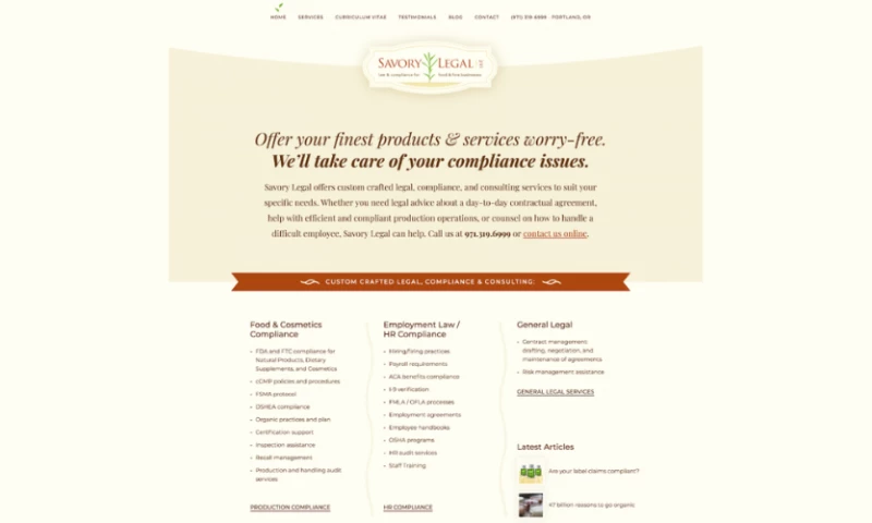 Christina Creative Design - Lawyer Responsive Mobile First Genesis WordPress Website