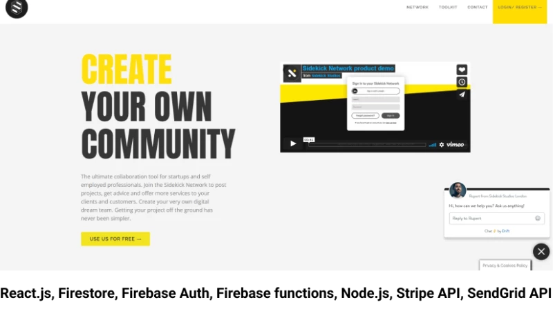 SidekickNetwork - the ultimate collaboration tool