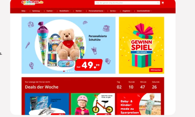Magento development for a leading German retailer for childrens products.